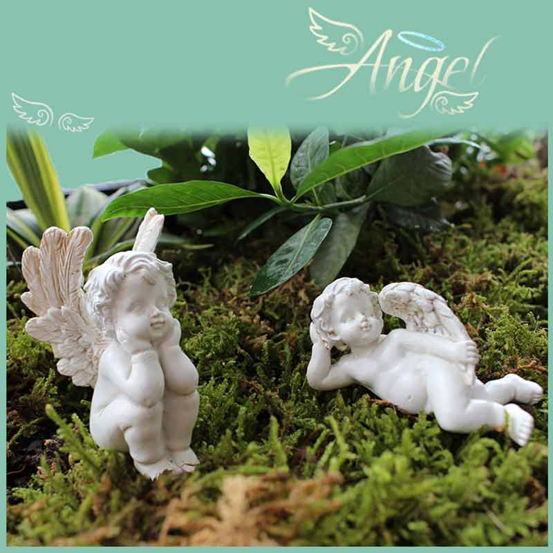 Angel Garden Statue Five-piece Cupid Flower Pot Decoration