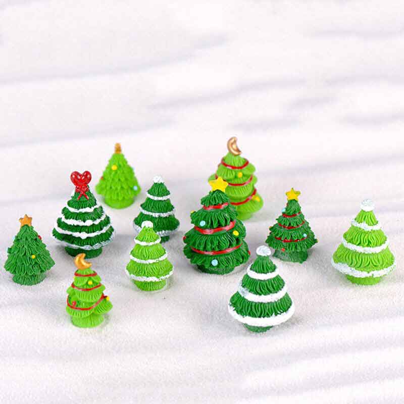 Beaded Ornaments Handmade Santa & Christmas Tree Stakes
