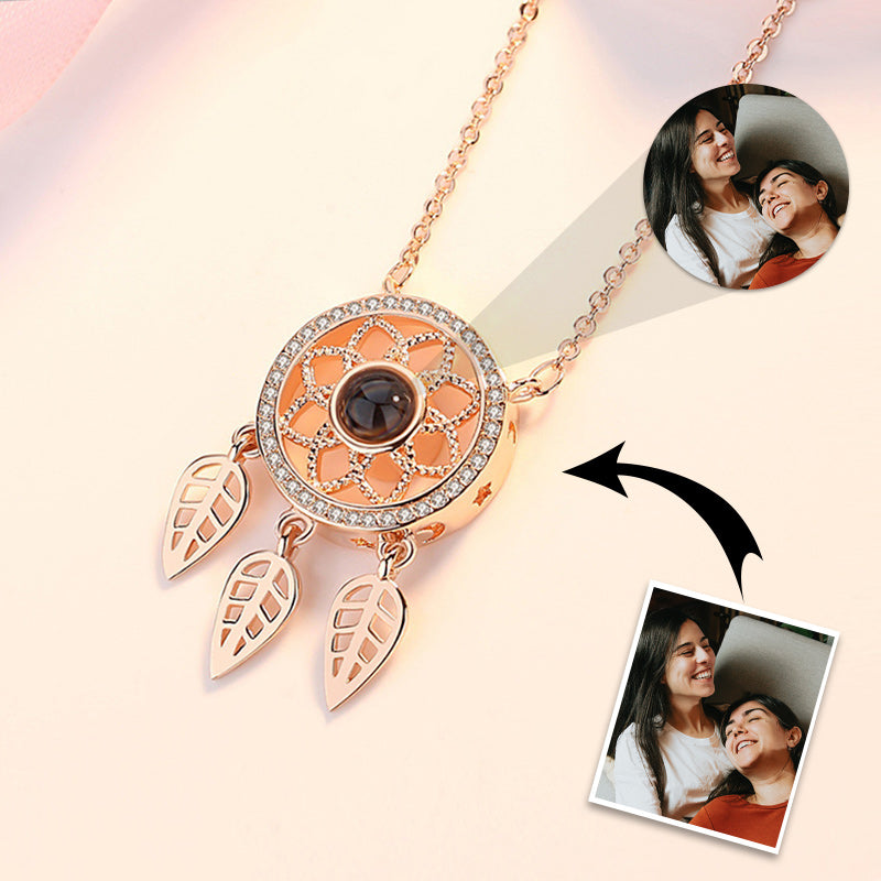 I love You Necklace 100 Languages Dreamcatcher Necklace