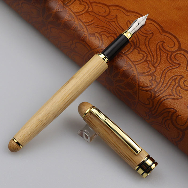 Engravable Name Pen & Fountain Pen Set Personalized Pen and Fountain Pen Set With Wood Box