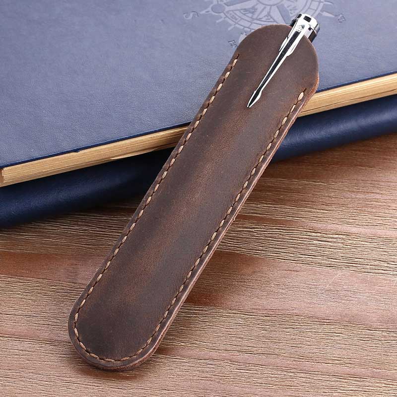 Leather-Pen-Holder-School-Supplies-Handmade-Leather-Pen-Protector-Pen-Pouch-07