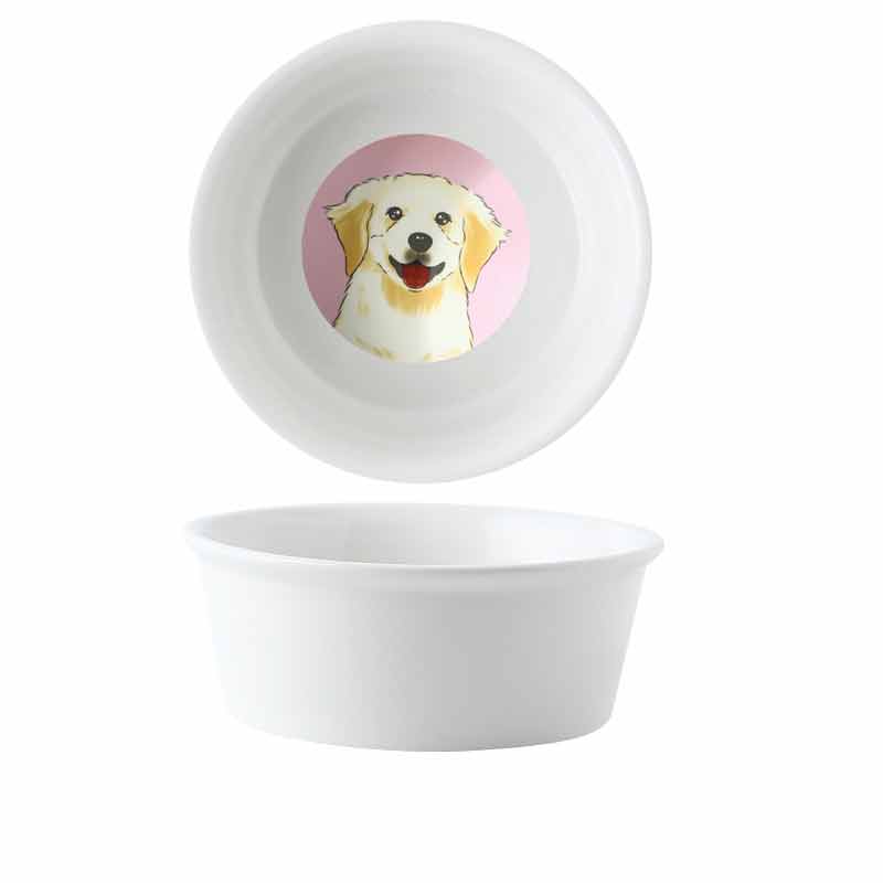 Raised Dog Feeder Custom Photo Large Capacity Pet Bowl