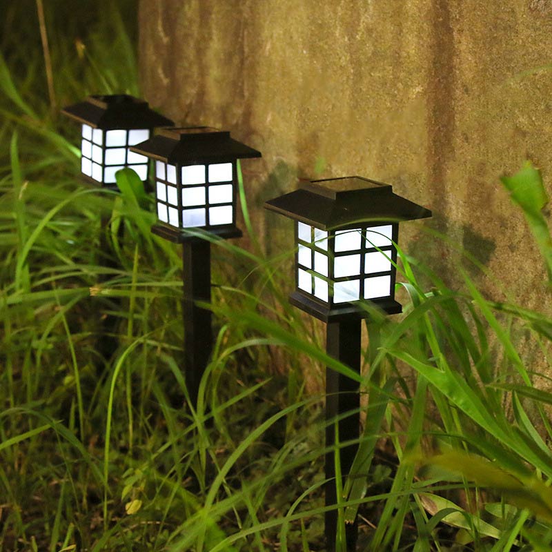 Solar Garden Lanterns Outdoor Lawn Lamps Pathway Light