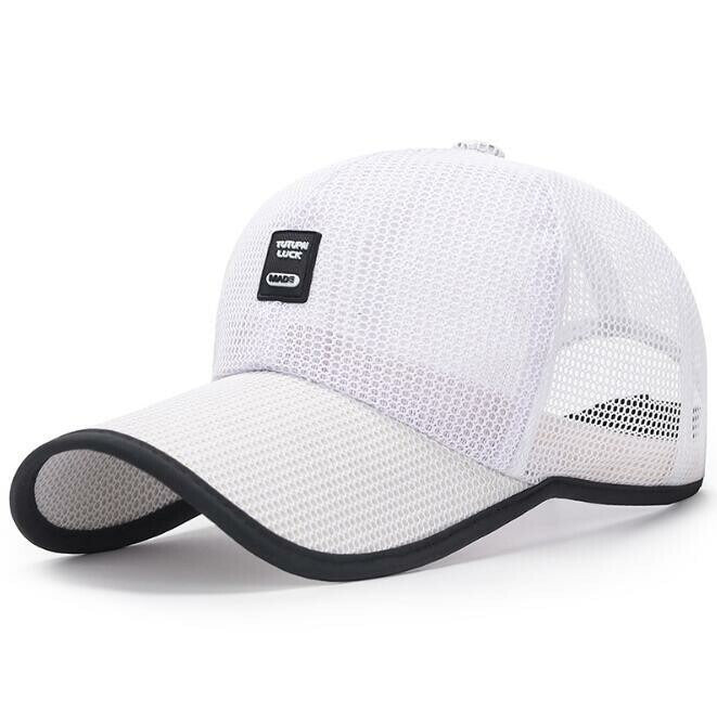 Black Edge Baseball Cap Mesh Breathable Hat – KoalaPrint