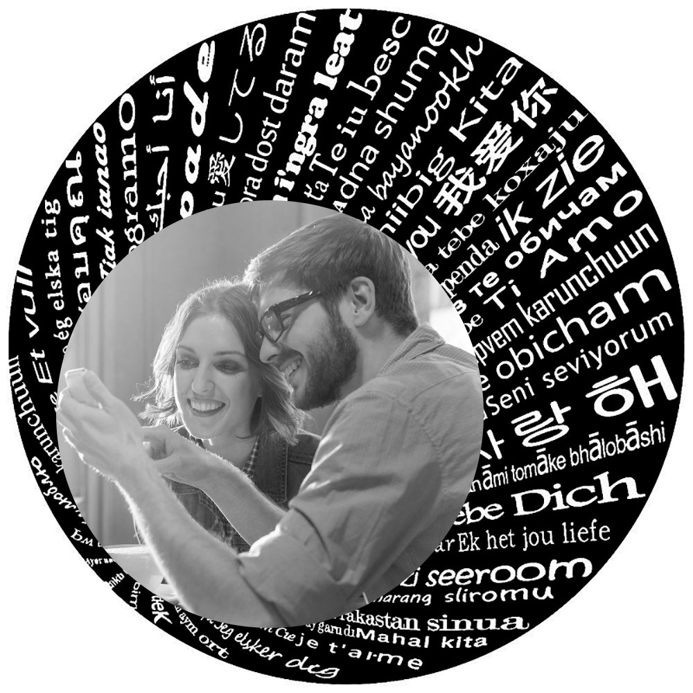 Projection Photo Bracelets I Love You in 100 Languages