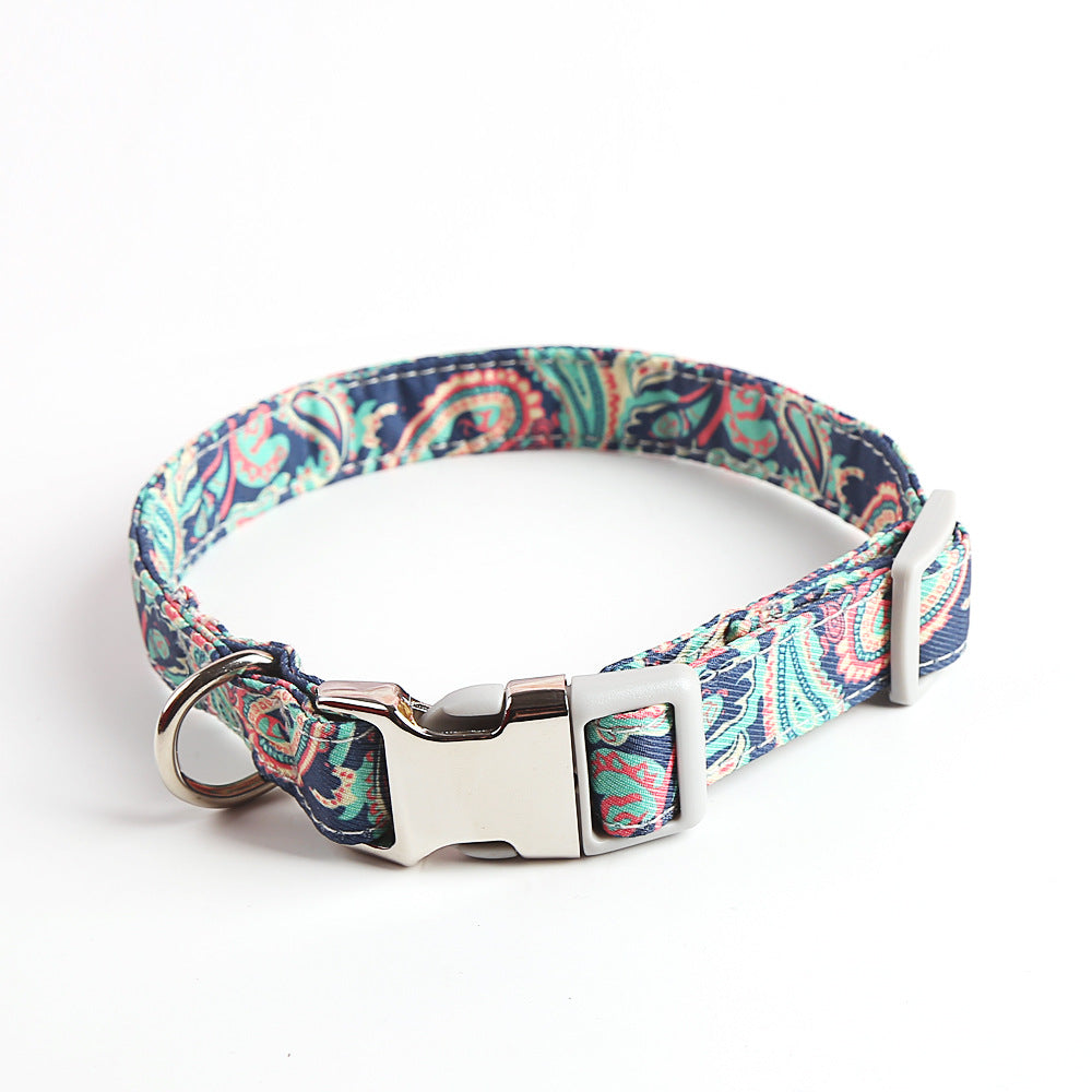 Multicolor Custom Pet Collar with Name Personalized Dog Collar