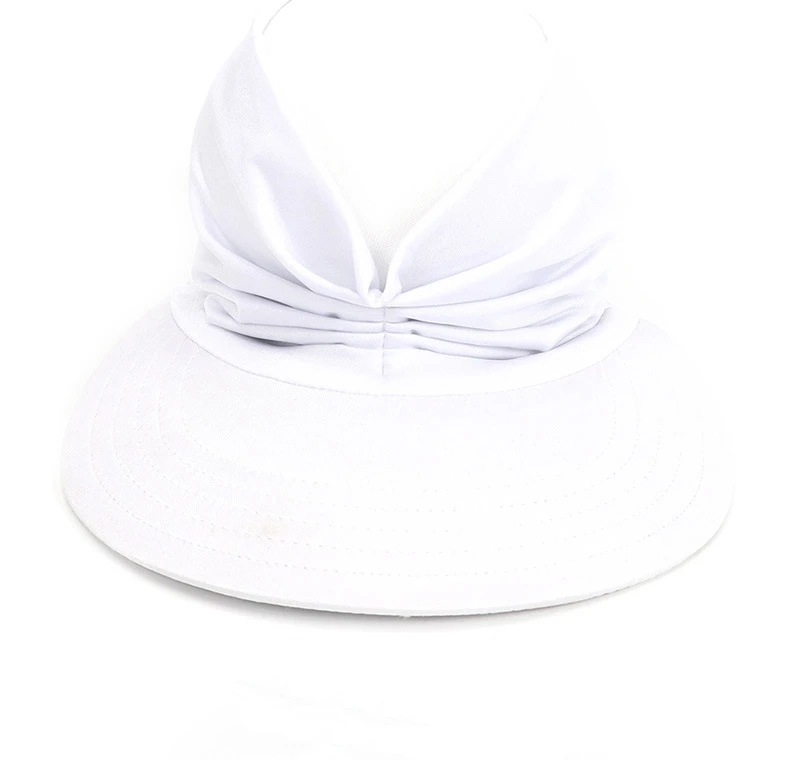 Summer Sun Hat Elastic Hollow Cap Oversized Brim Sun Hat UV Protection