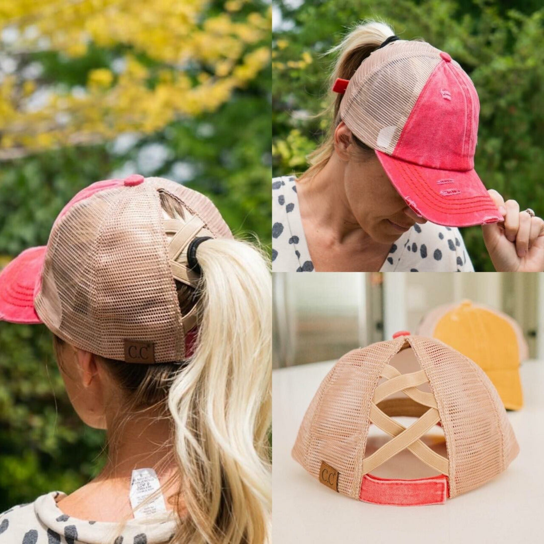 The Summer Women's NEW Ponytail CC caps