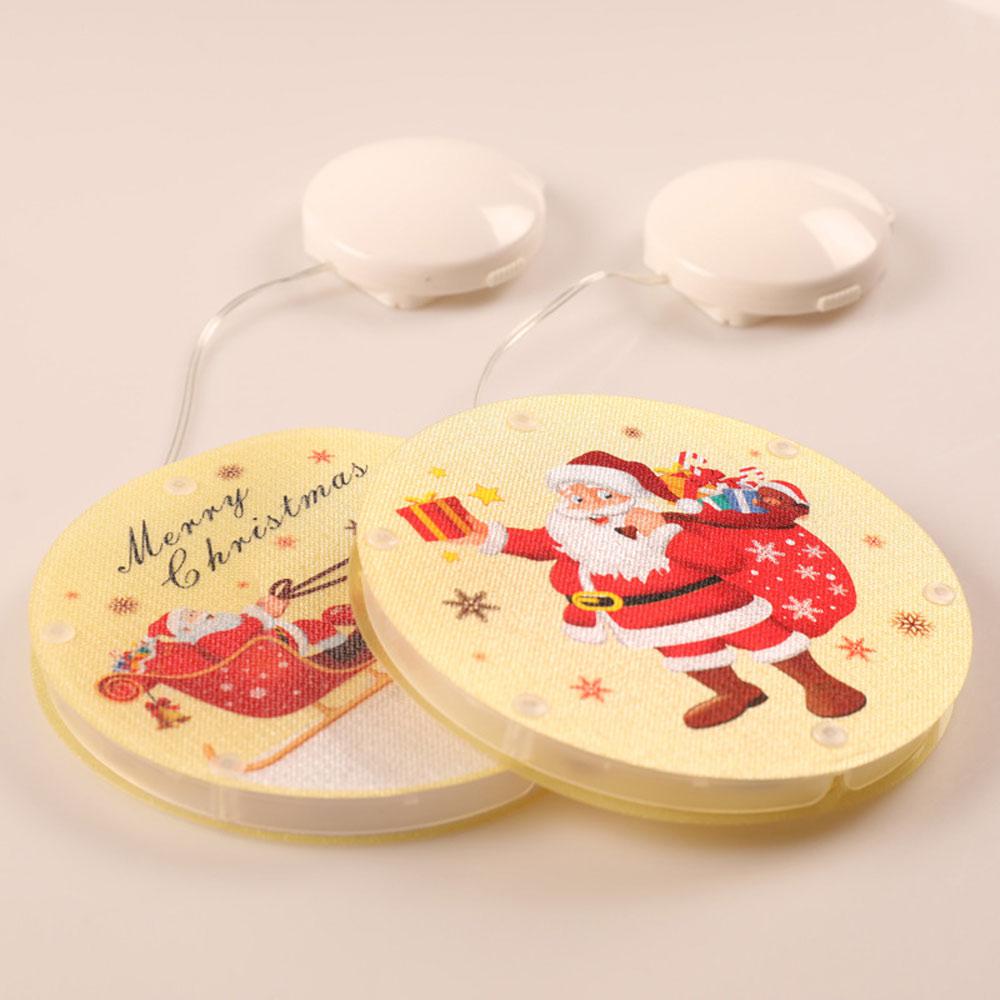 Christmas Window Decoration with Suction Cup Hook Indoor Decor [No Battery]