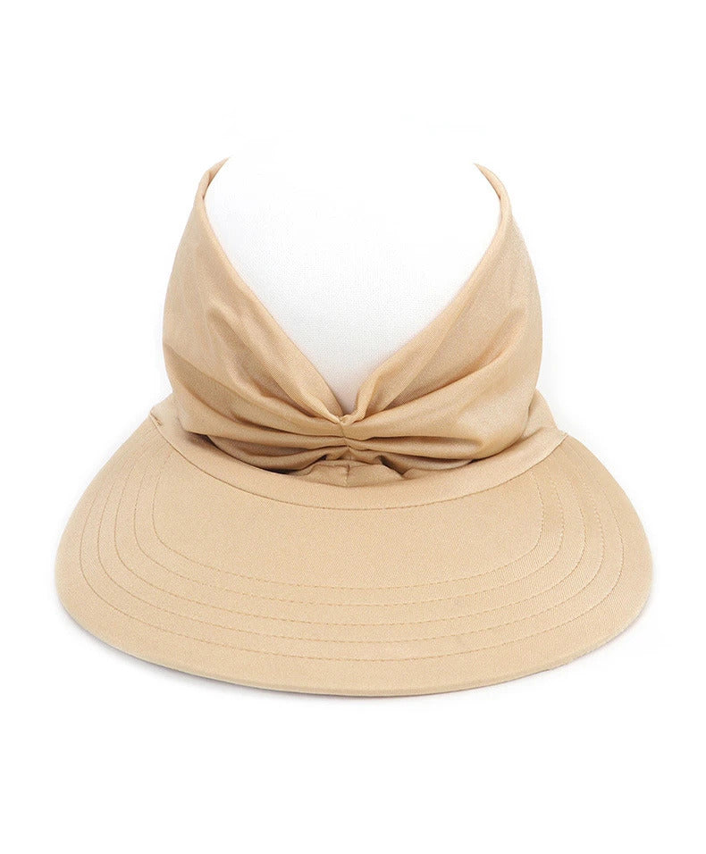 Summer Sun Hat Elastic Hollow Cap Oversized Brim Sun Hat UV Protection