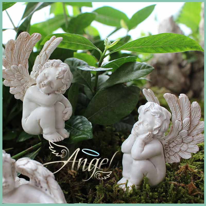 Angel Garden Statue Five-piece Cupid Flower Pot Decoration