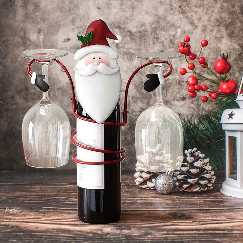 Wine Bottle Holder Christmas Santa Snowman Bottle Holder