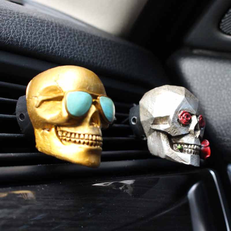 Car Air Vents Skull Aromatherapy Set Car Interior Supply