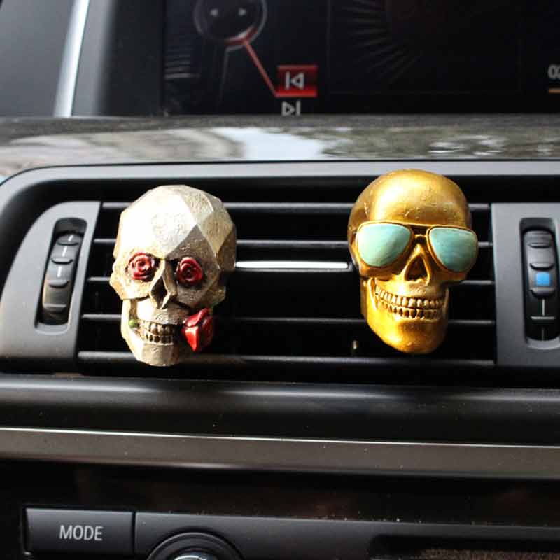 Car Air Vents Skull Aromatherapy Set Car Interior Supply