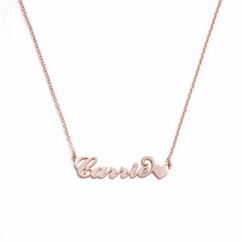 Carrie Style Name Necklace Custom Classic Name Necklace