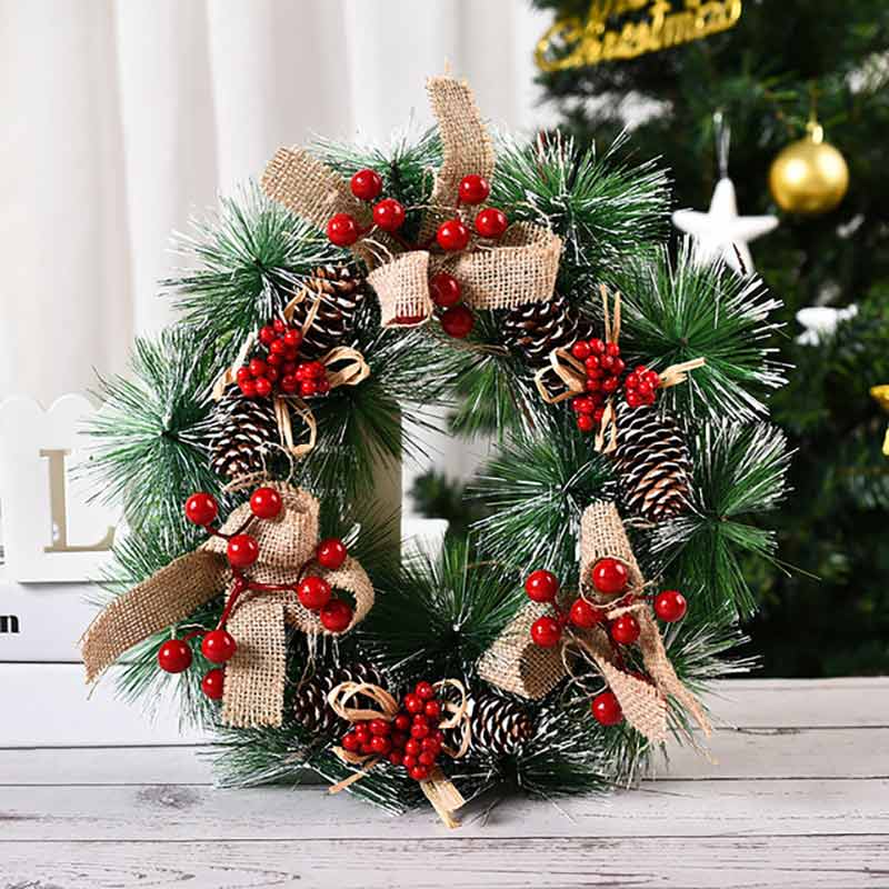 Christmas Wreath Door Hanging Luxury Christmas Garland