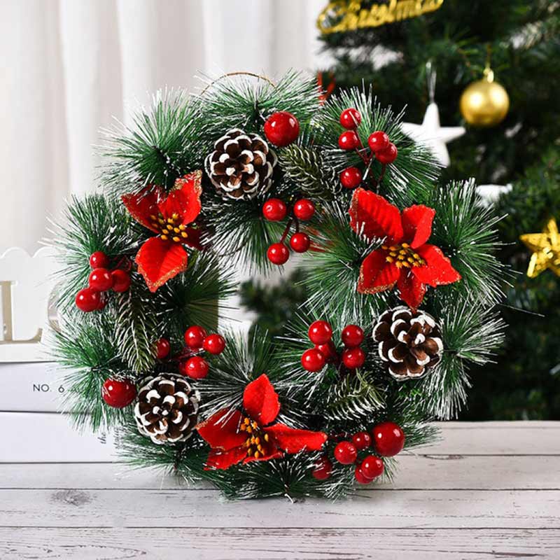 Christmas Wreath Door Hanging Luxury Christmas Garland