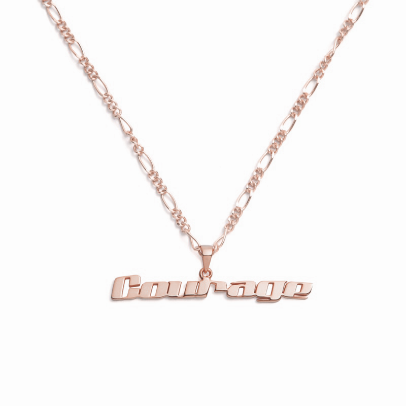 Nameplate Clavicle Chain Personalized Name Necklace