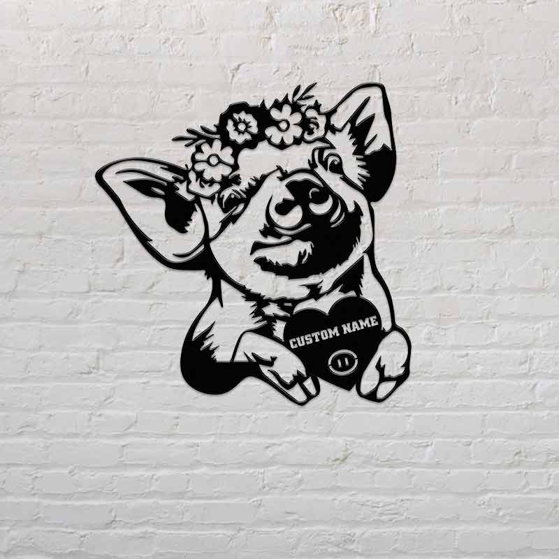 Custom Animals Portrait Cute Pig Garden Art Sculpture