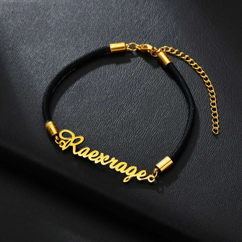 Custom Name Bracelets for Women Hand-woven Bracelet