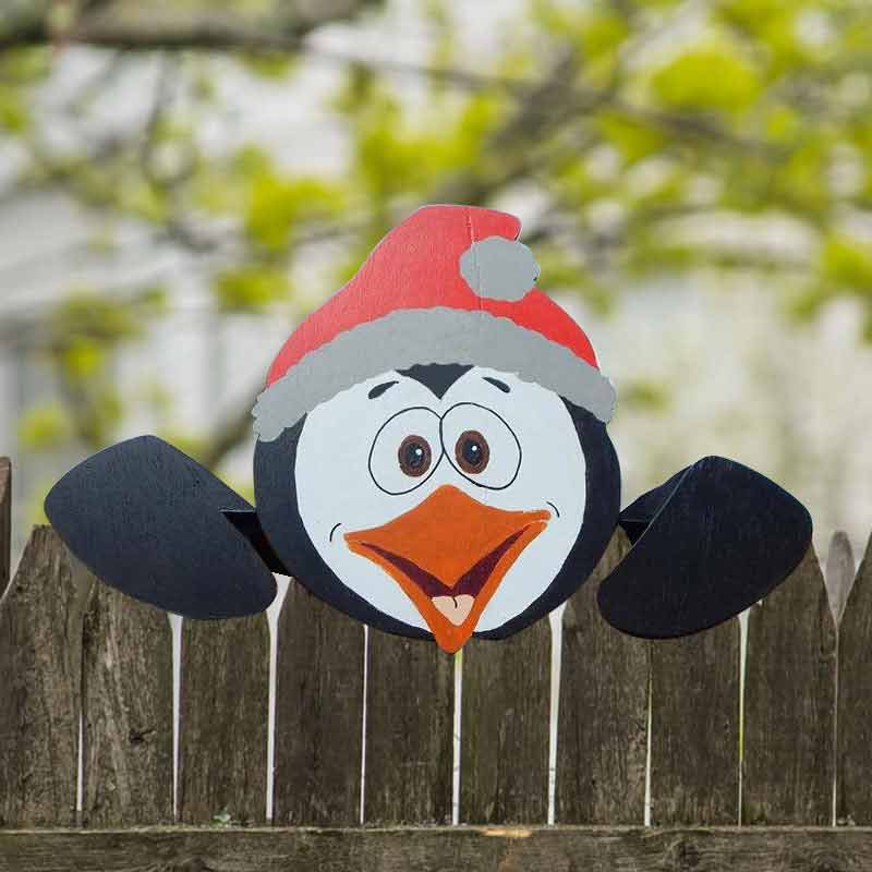 Decorative Fence Panel Christmas Ornament Garden Fencing