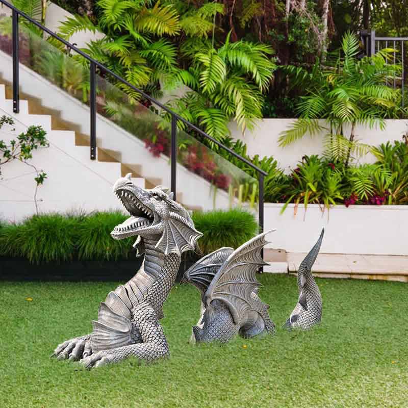 Dragon Garden Ornaments Lawn Dragon Landscaping Statue