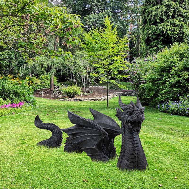 Dragon Garden Ornaments Lawn Dragon Landscaping Statue