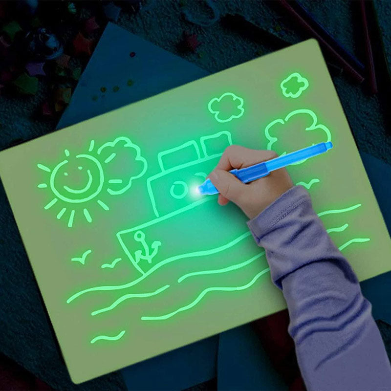 Drawing Tablet Draw With Light Educational Drawing Board