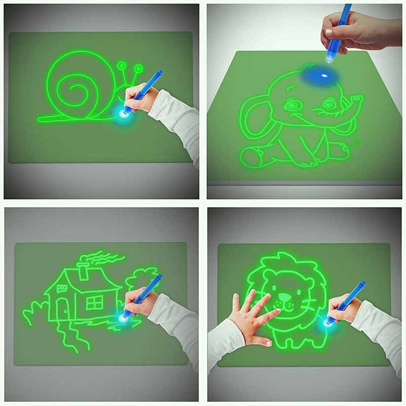Drawing Tablet Draw With Light Educational Drawing Board