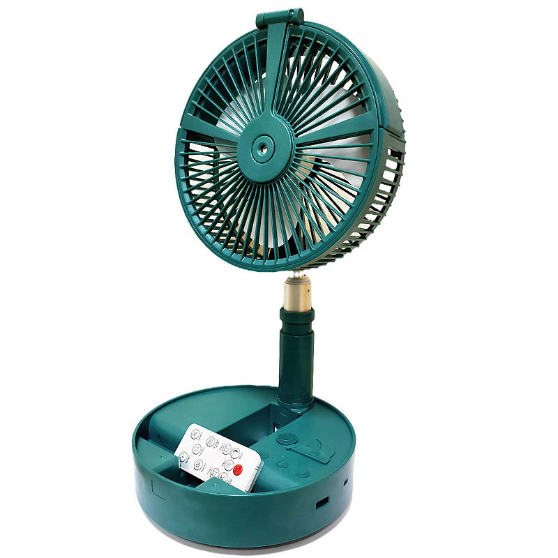 Folding Fan Portable Retractable Table & Floor Spray Fan