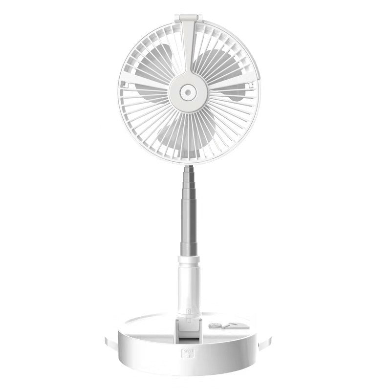 Folding Fan Portable Retractable Table & Floor Spray Fan