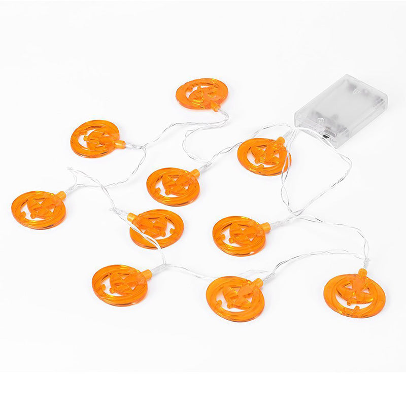 Halloween String Lights Pumpkin Ghost Bat Lighting Set