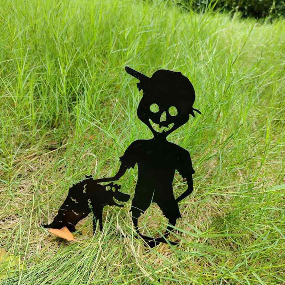 Halloween-Yard-Stakes-Little-Zombie-Halloween-Garden-Decors-Lawn-Decorations