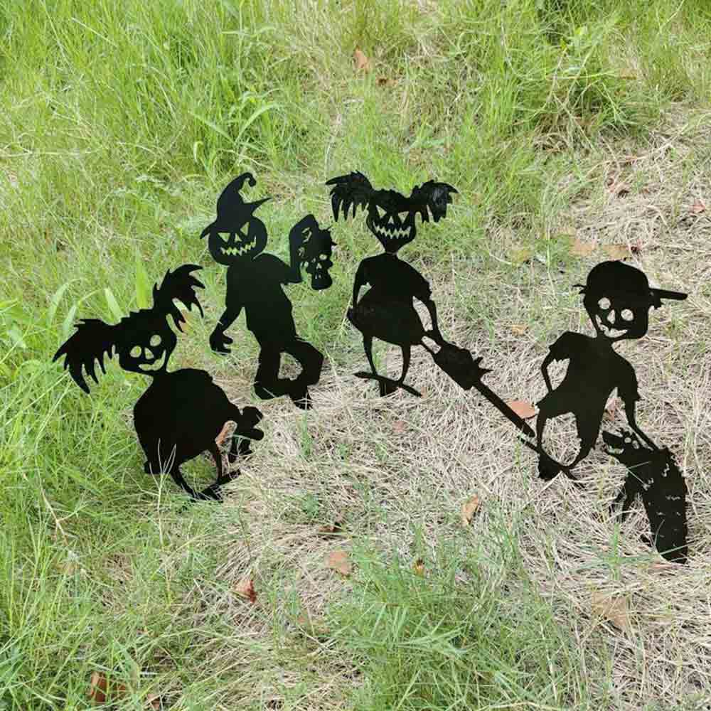 Halloween-Yard-Stakes-Little-Zombie-Halloween-Garden-Decors-Lawn-Decorations