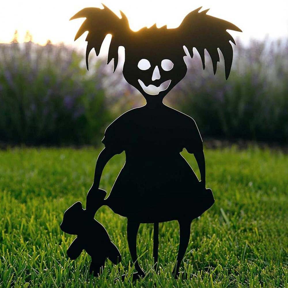 Halloween Yard Stakes Little Zombie Halloween Lawn Decor