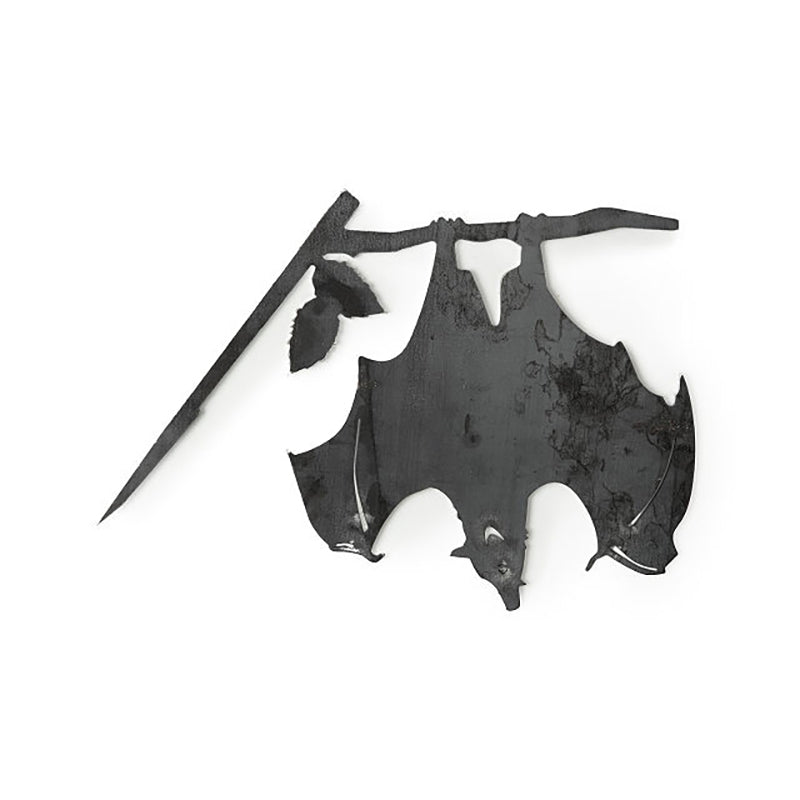 Hanging Bat Metal Halloween Tricky Upside Down Decoration