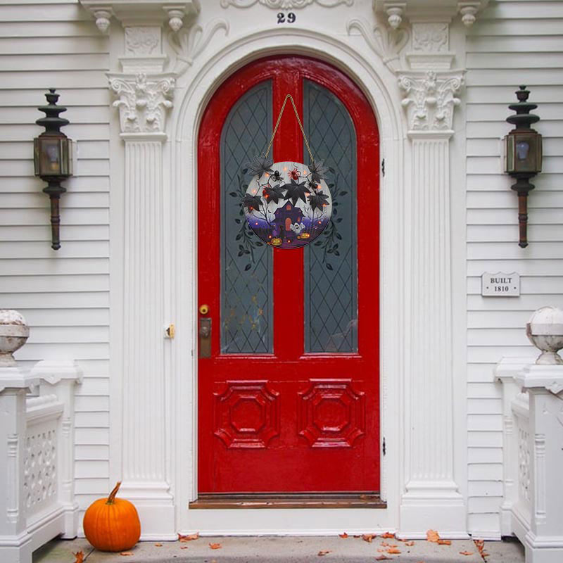 Happy Halloween Signs Haunted House Illuminated Signs