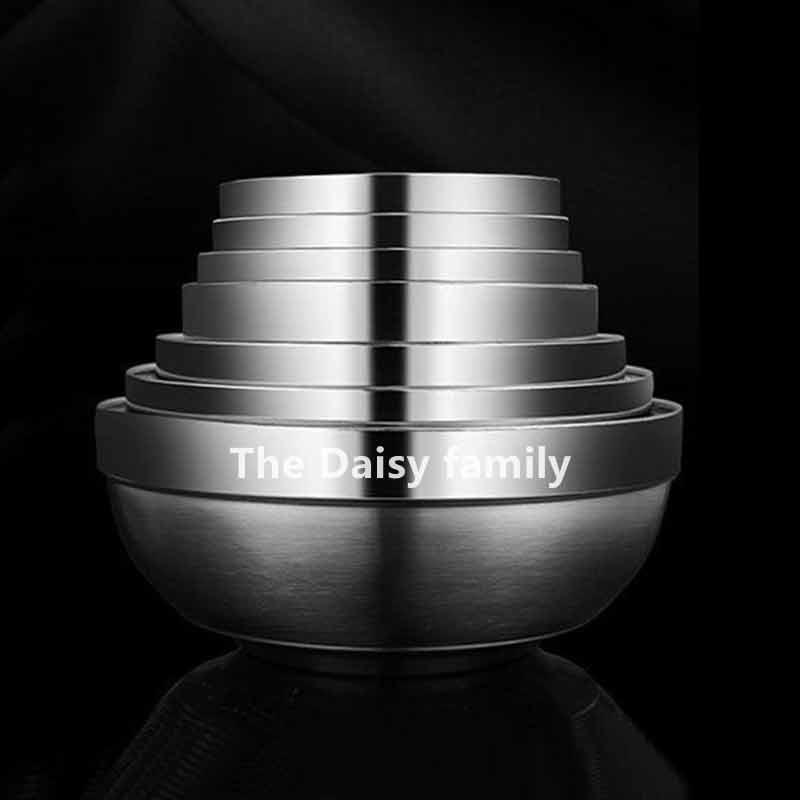 Kitchen Bowl Stainless Steel Engraved Kitchen Snack Bowl