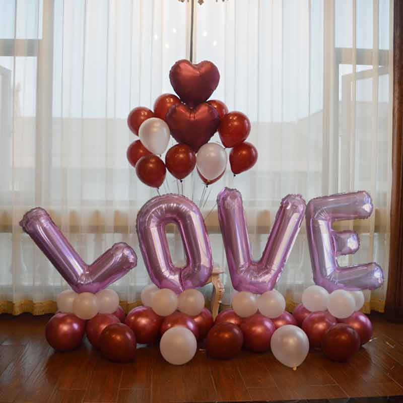 LOVE Wedding Arrangement Wedding Proposal Decorations