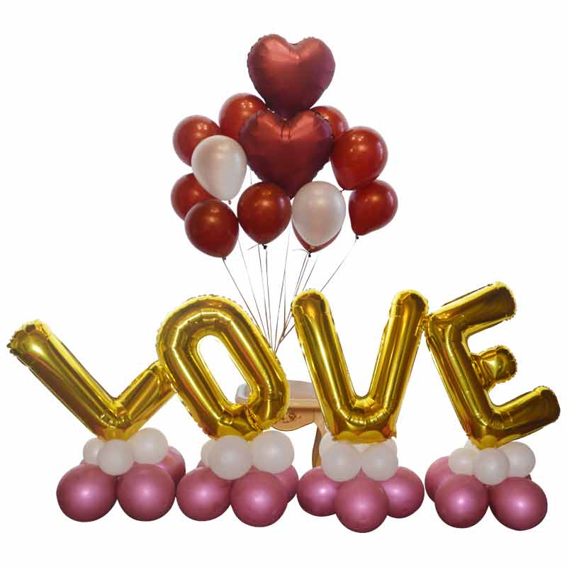 LOVE Wedding Arrangement Wedding Proposal Decorations