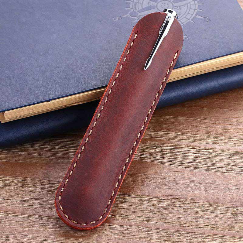 Leather-Pen-Holder-School-Supplies-Handmade-Leather-Pen-Protector-Pen-Pouch-07
