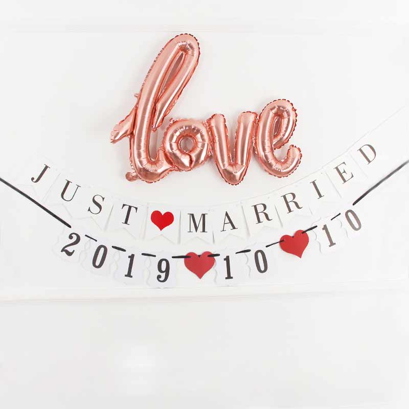 Love Balloon Personalized Custom Fishtail Flag & Pull Flag