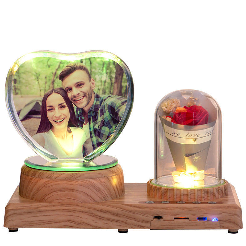 Bluetooth Music Playing Picture Frames Personalized Night Light