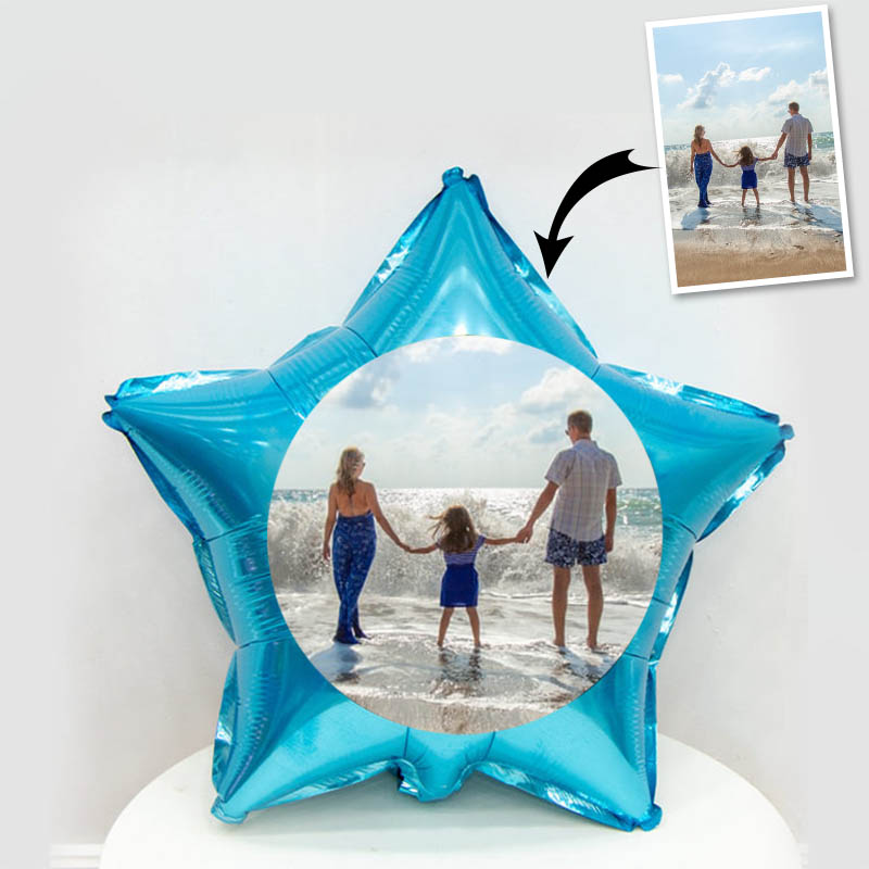 Personalised Printed Photo Balloons Custom Printed Balloons