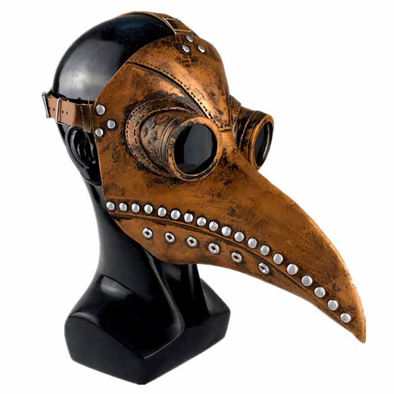 Plague Doctor Raven Beak Mask Halloween Steam Mask