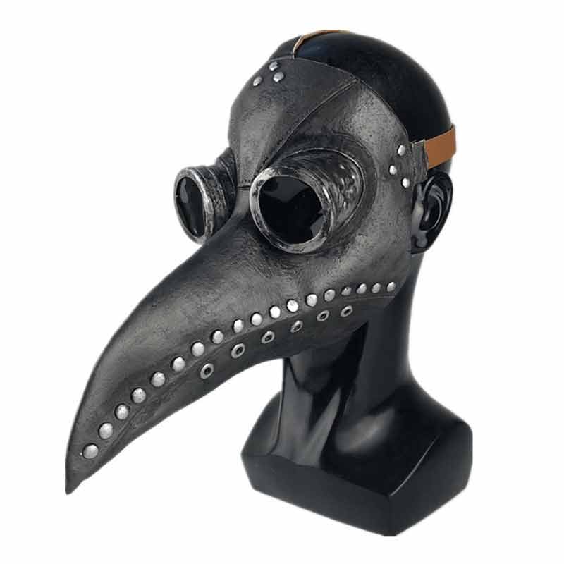 Plague Doctor Raven Beak Mask Halloween Steam Mask