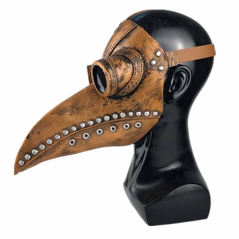 Plague Doctor Raven Beak Mask Halloween Steam Mask