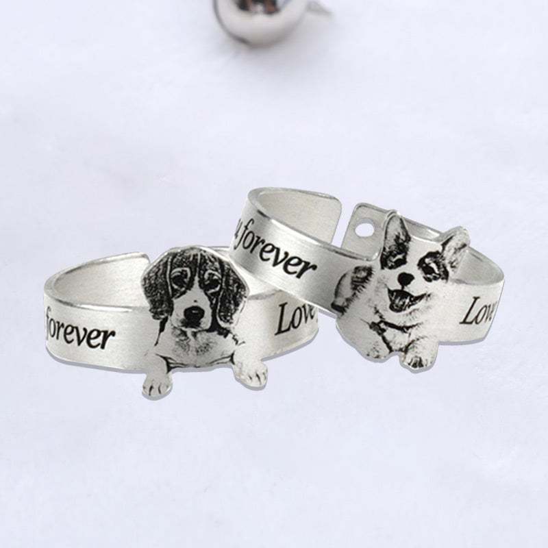 Custom pet clearance ring