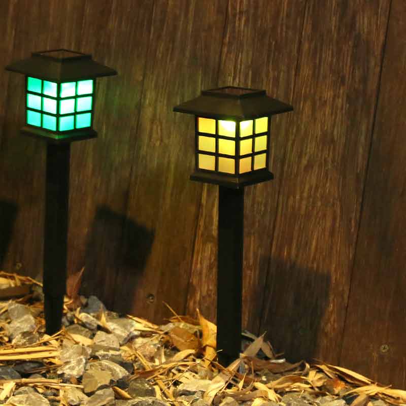 Solar Garden Lanterns Outdoor Lawn Lamps Pathway Light