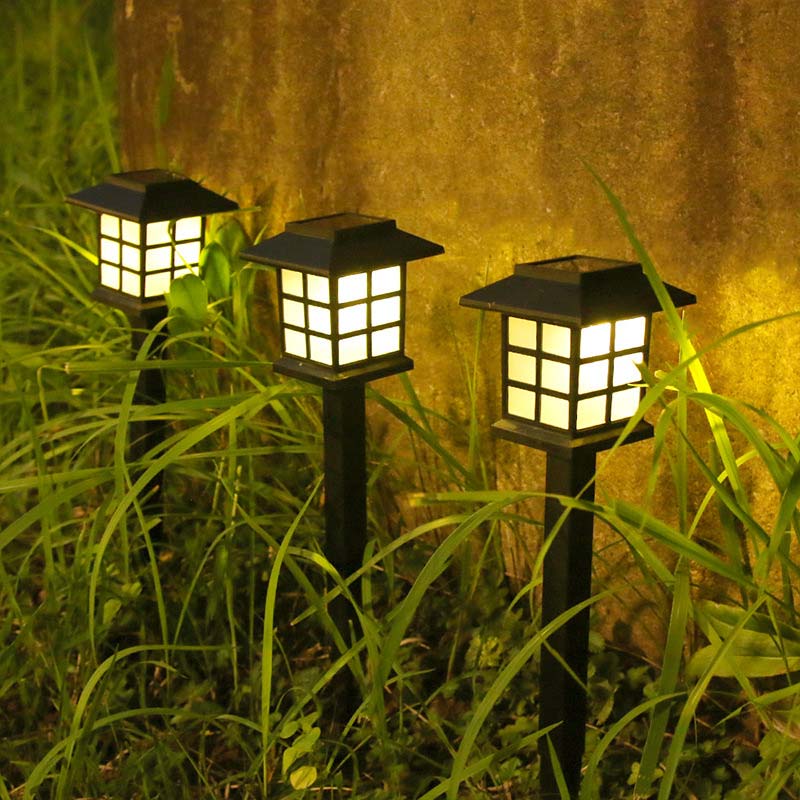 Solar Garden Lanterns Outdoor Lawn Lamps Pathway Light